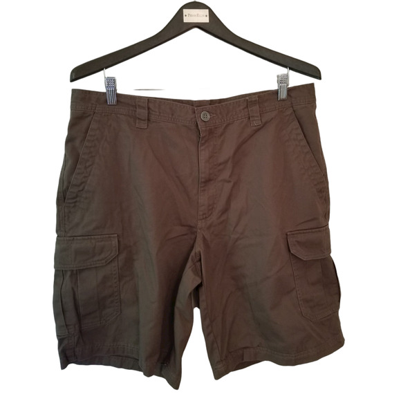 Columbia Omni-Shade Green Cargo‎ Men's Shorts Size 36 Inseam 10 in UPF +50 - Picture 1 of 8